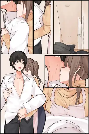 Mechakucha Eroi Karada no Sewazuki Osananajimi to, Cool-kei Kyonyuu Bijin Douryou to Oren-chi de 3P Harem!? Fhentai - Page 56