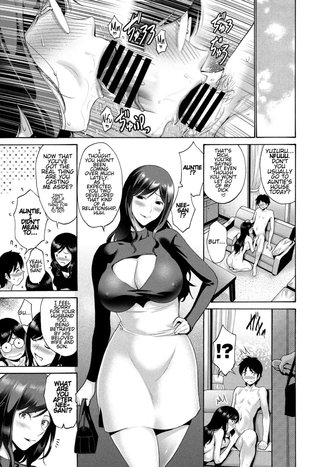 [Nishikawa Kou] Oba To Haha Kouhen | Aunt And Mother Part 2 Fhentai - Page 19