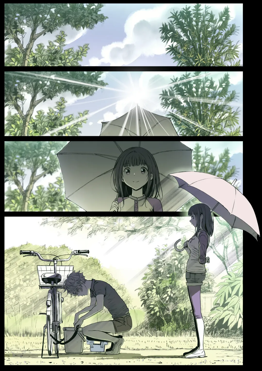 [Miyabi] Futari no Aishou ~Osananajimi to Nettori Icha Love 2~ Fhentai - Page 4