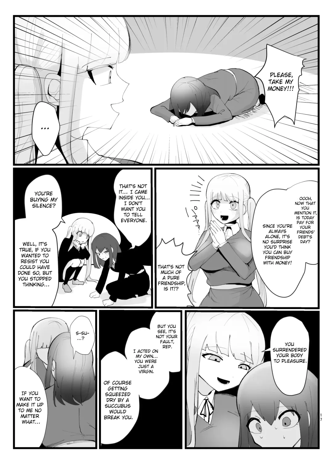 [Totan Niare] Succubus-san to Futanari Iinchou Fhentai - Page 17