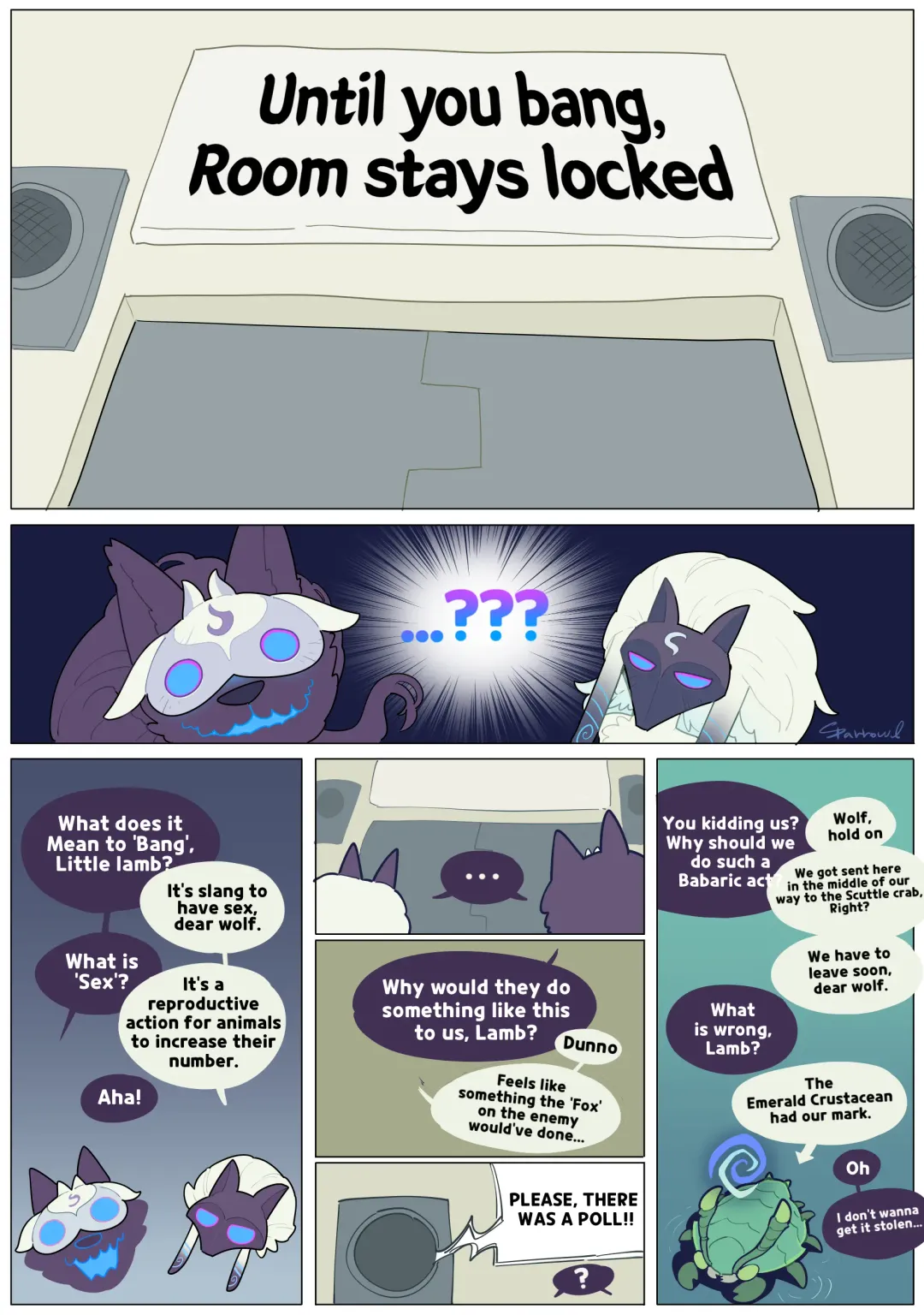 [Sparrowl] Good Luck, Kindred! Fhentai - Page 1