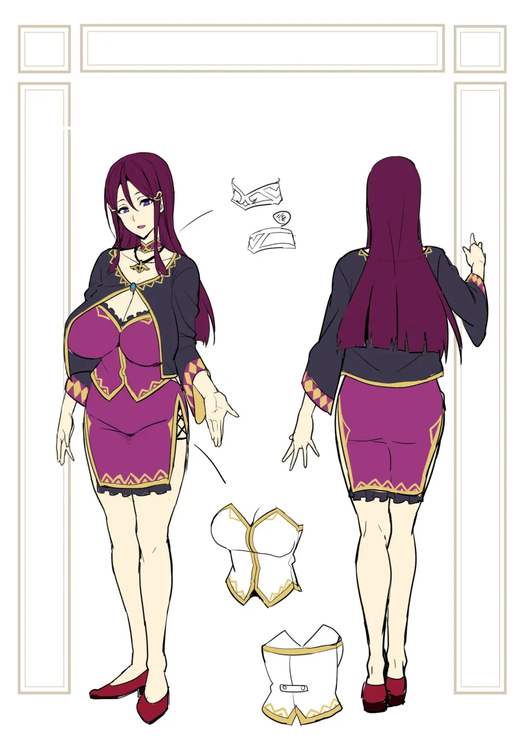 [Takeda Hiromitsu] Bakunyuu Party no NTR Boukenki (Kari) Renshuuchou + Bonus Textless Fhentai - Page 8