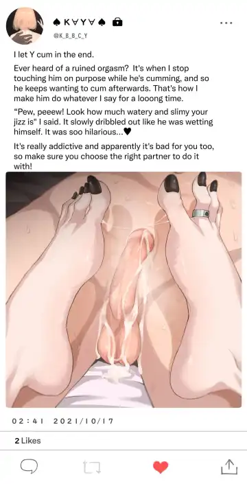 [Terasu Mc] Kaaya no SNS Real Aka Ura Aka | Kaya's social media: Normal account & Secret account (decensored) Fhentai - Page 6