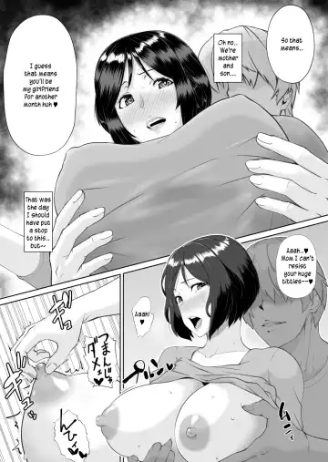 Sou da Haha to, Shiyo | That's right, I'm doing it with my Mother Fhentai - Page 4