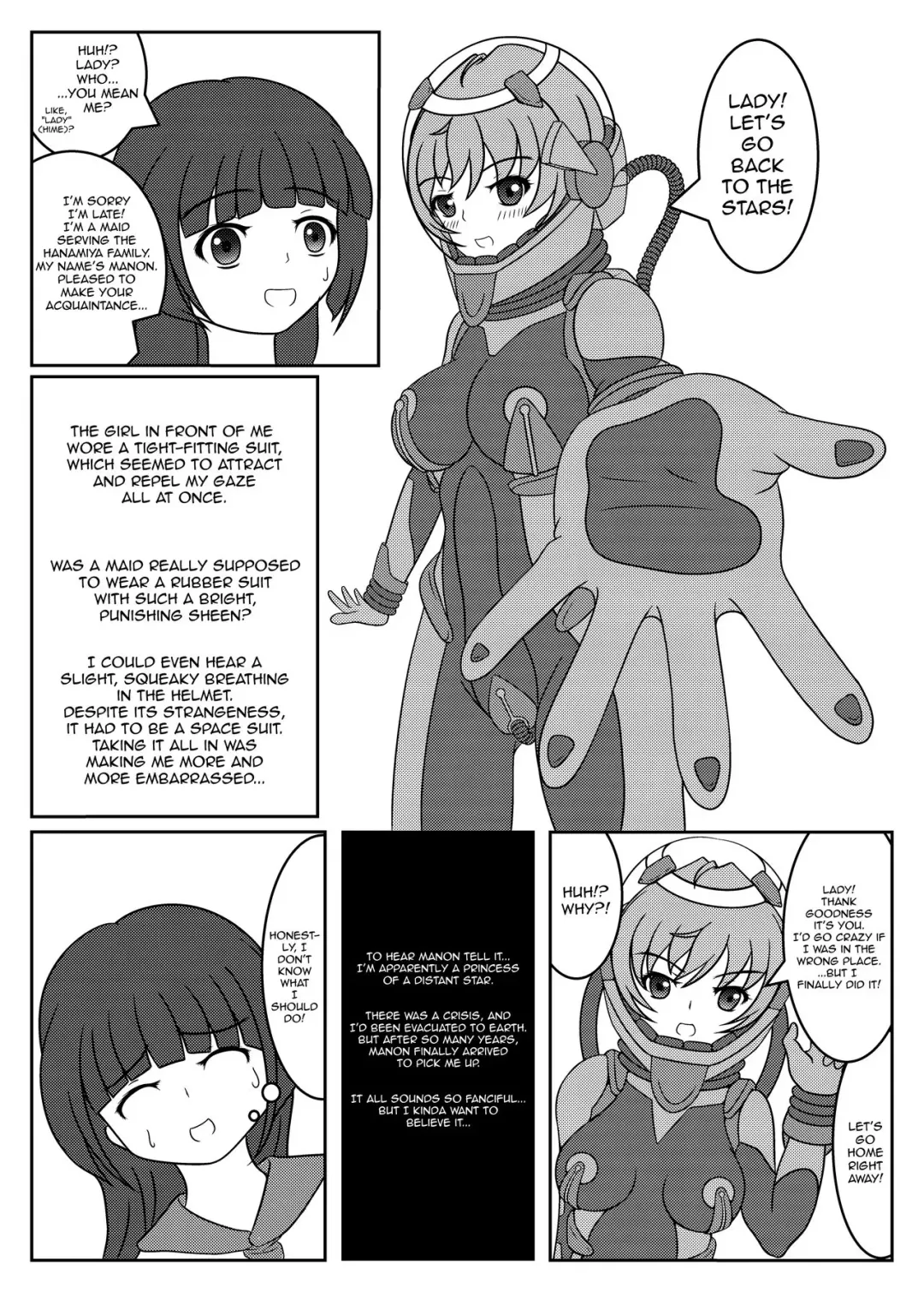 [Kouya] Ojou-sama! Hoshi e Kaerimashou!! | Lady! Let's Go Back to the Stars! Fhentai - Page 4