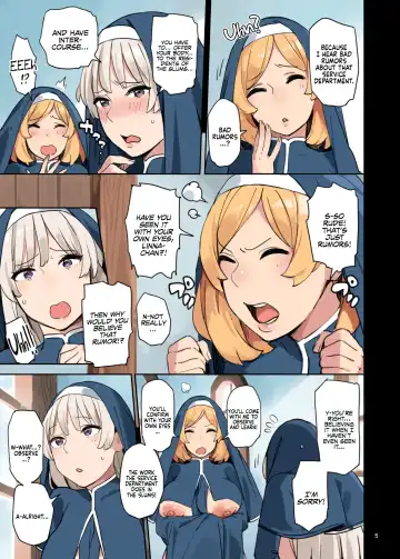 Houshibu o Kengaku Shiyou! | Let's Visit The Service Department! Fhentai - Page 5