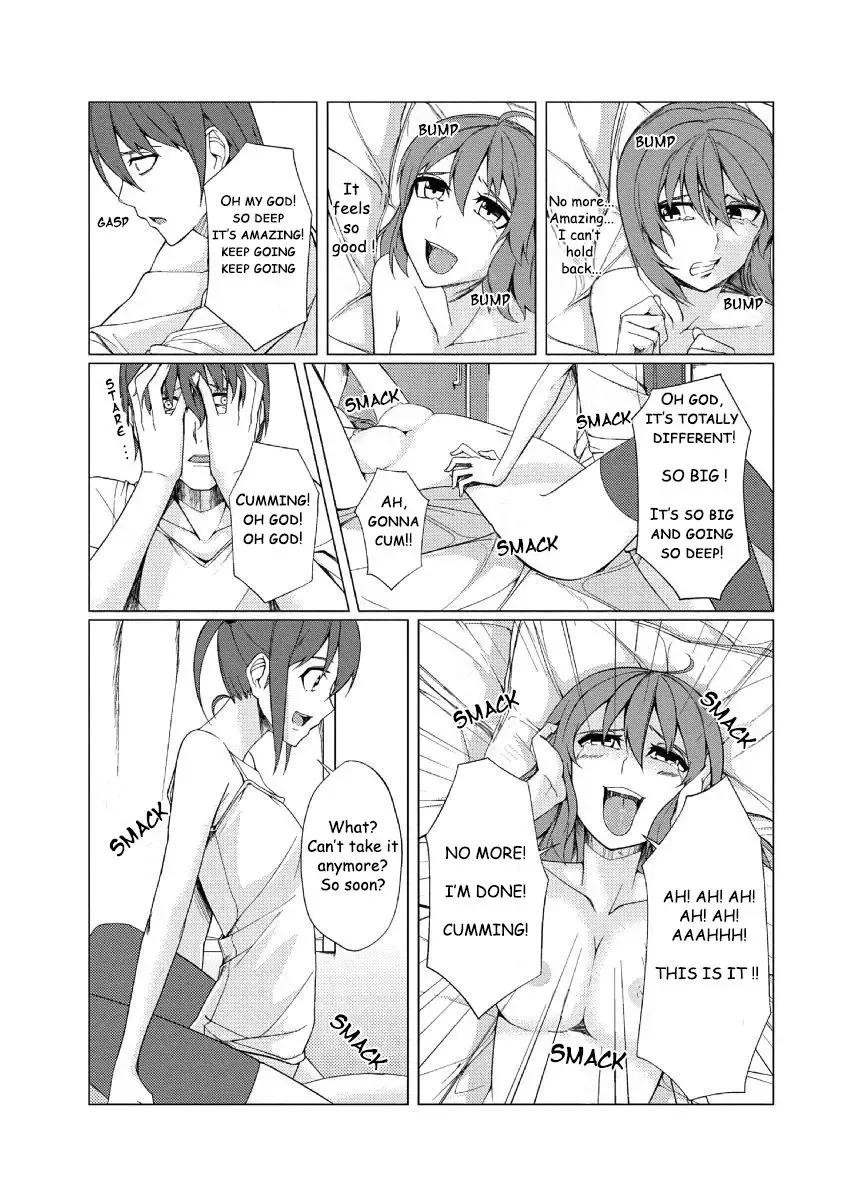 [Chikahii] Mini ♂ Ani no Kanojo o Netotta no wa Deka ♂ no Imouto!? | It was the big dick sister who slept with her small dick brother's girlfriend! Fhentai - Page 9