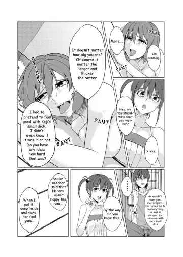 [Chikahii] Mini ♂ Ani no Kanojo o Netotta no wa Deka ♂ no Imouto!? | It was the big dick sister who slept with her small dick brother's girlfriend! Fhentai - Page 16