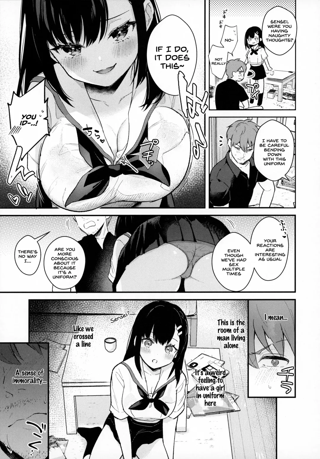 [Mashiro Shirako] Tsuyu, Natsufuku, Apart nite Fhentai - Page 8