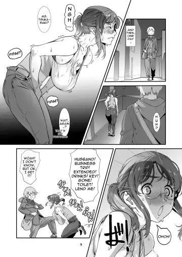 [Haritama Hiroki] Saretai, Niizuma. | I Want To Fuck a Newlywed Wife Fhentai - Page 8