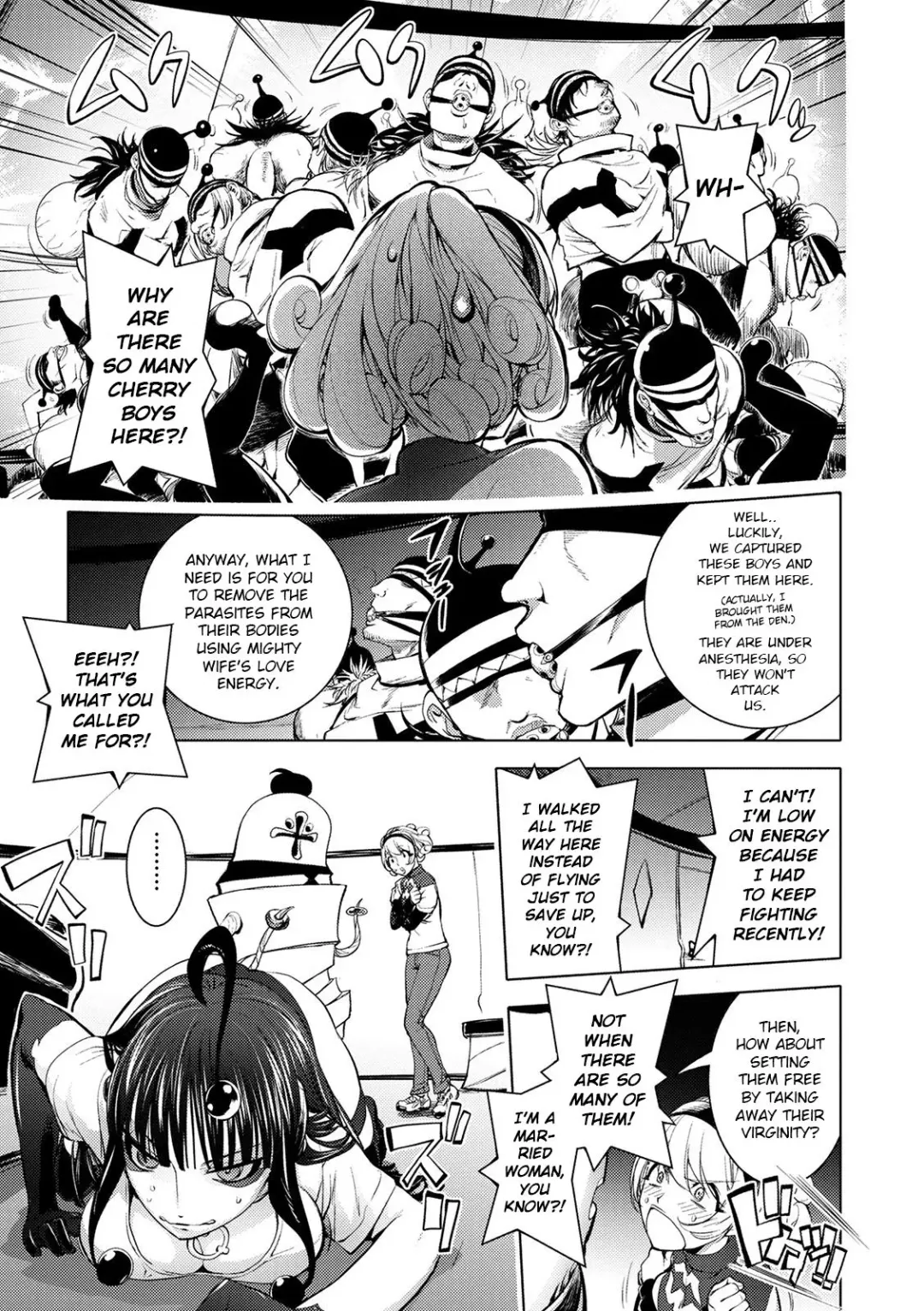 [Kon-kit] Aisai Senshi Mighty Wife 9th | Beloved Housewife Warrior Mighty Wife 9th Fhentai - Page 4