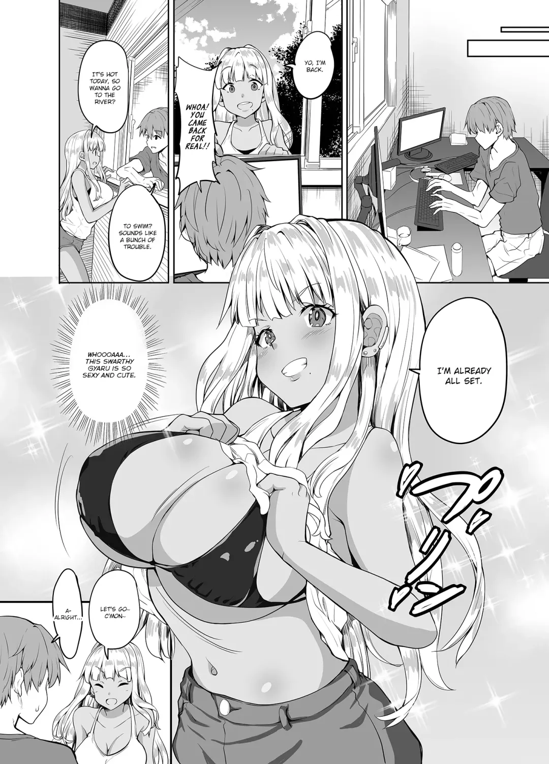 [Kaduchi] Inaka no Kuro Gal JK to Kekkon shimashita | I Married a Country Kuro-Gyaru JK Fhentai - Page 13