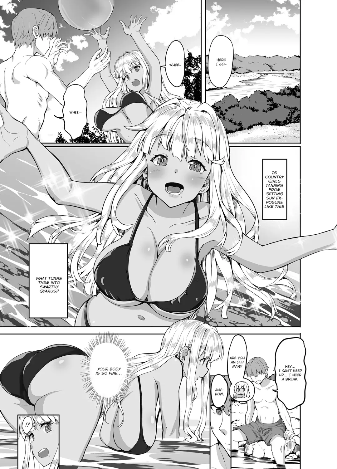[Kaduchi] Inaka no Kuro Gal JK to Kekkon shimashita | I Married a Country Kuro-Gyaru JK Fhentai - Page 14