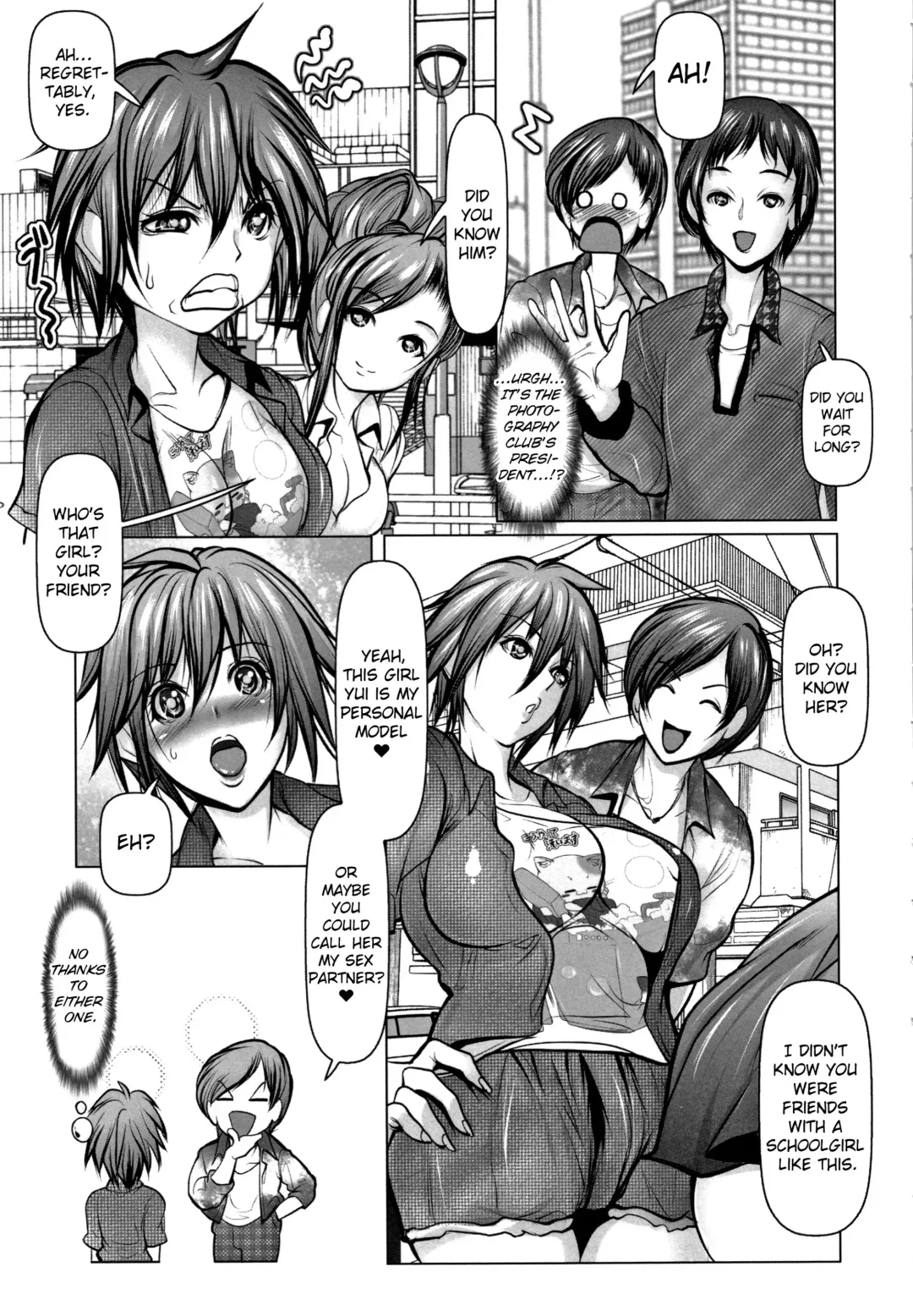 [Grifon] Koufuku no Plu-san Ch. 6 Yasumiake de Hacchakeru Gal | The blessed Plu-san Ch. 6 - A Gyaru Letting Loose After Summer Break Fhentai - Page 3
