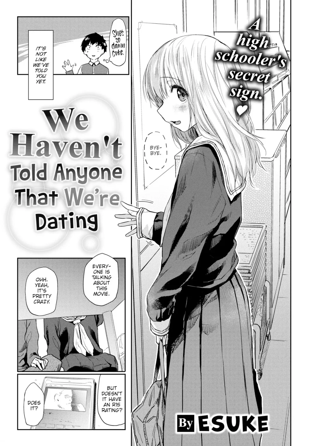 [Esuke] We Haven't Told Anyone That We're Dating Fhentai - Page 3