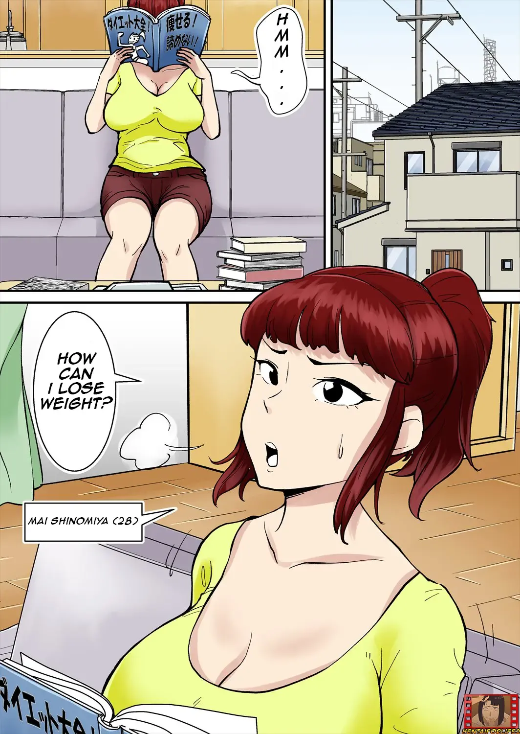 [Nobishiro - Nobu] Mama wa DQN ni Mawasareru | Mom is hit by DQN Fhentai - Page 2