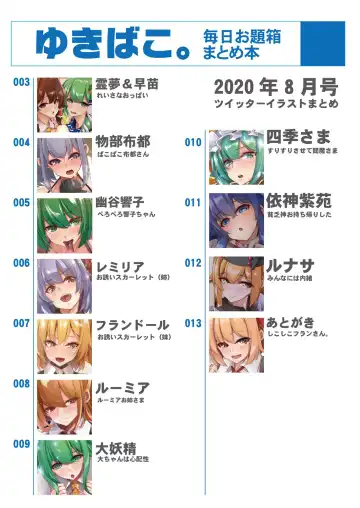 [Yukito] Yukibako - Mainichi Odaibako Matome Hon ~2020-08 Fhentai - Page 2