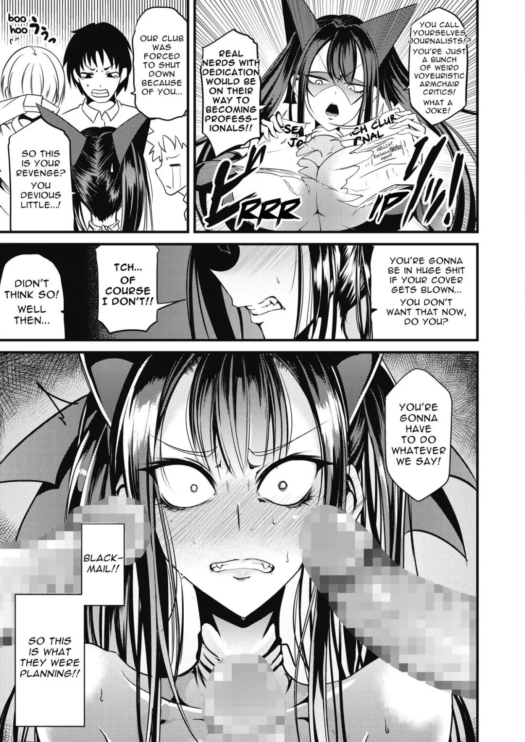 [Ganmarei] Rankou Majutsu! Hellcat | Slut of Hand! Hellcat Fhentai - Page 5
