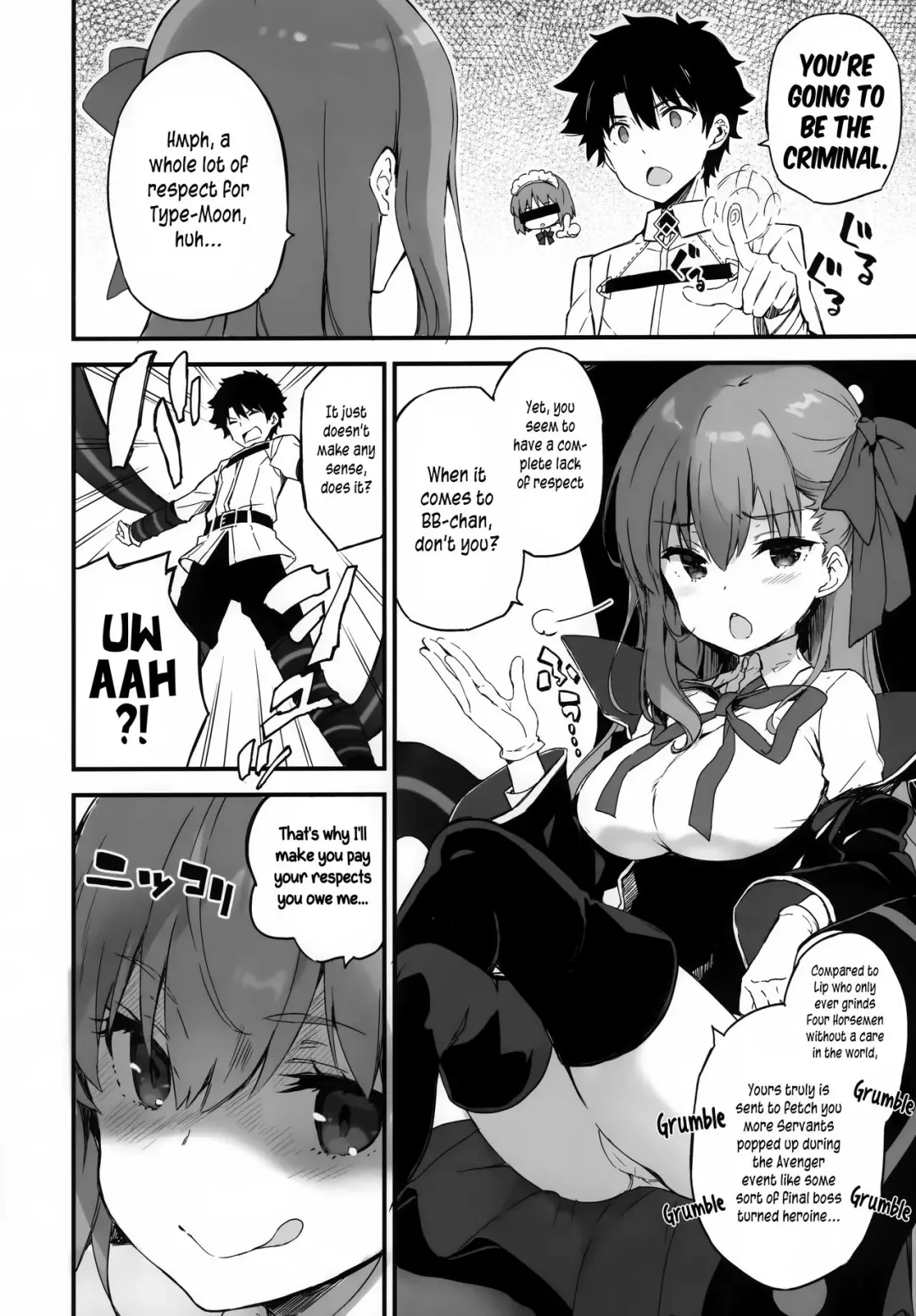 [Ohara Tometa - Sakura Koharu] BB-chan no Chaldea Hourouki | BB-chan's Adventures At Chaldea Fhentai - Page 9