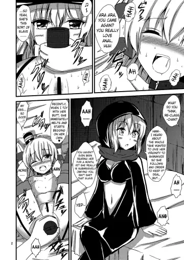 [Aikawa Ryou] Kuubo Wo-Kyuu-chan no Amatsukaze Yuri Dorei Choukyou ~Shuuchi 3P Choukyou Hen~ | Standard Carrier Wo-Class's Amatsukaze Yuri Slave Training ~Threesome Training~ Fhentai - Page 3