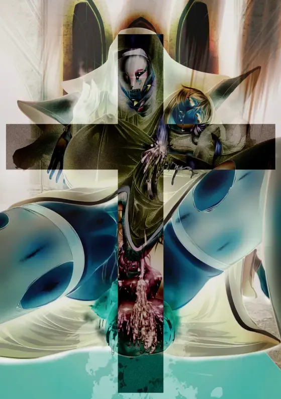 [Mou] 排神狂会 人格排泄修道院 第3話 Fhentai - Page 2