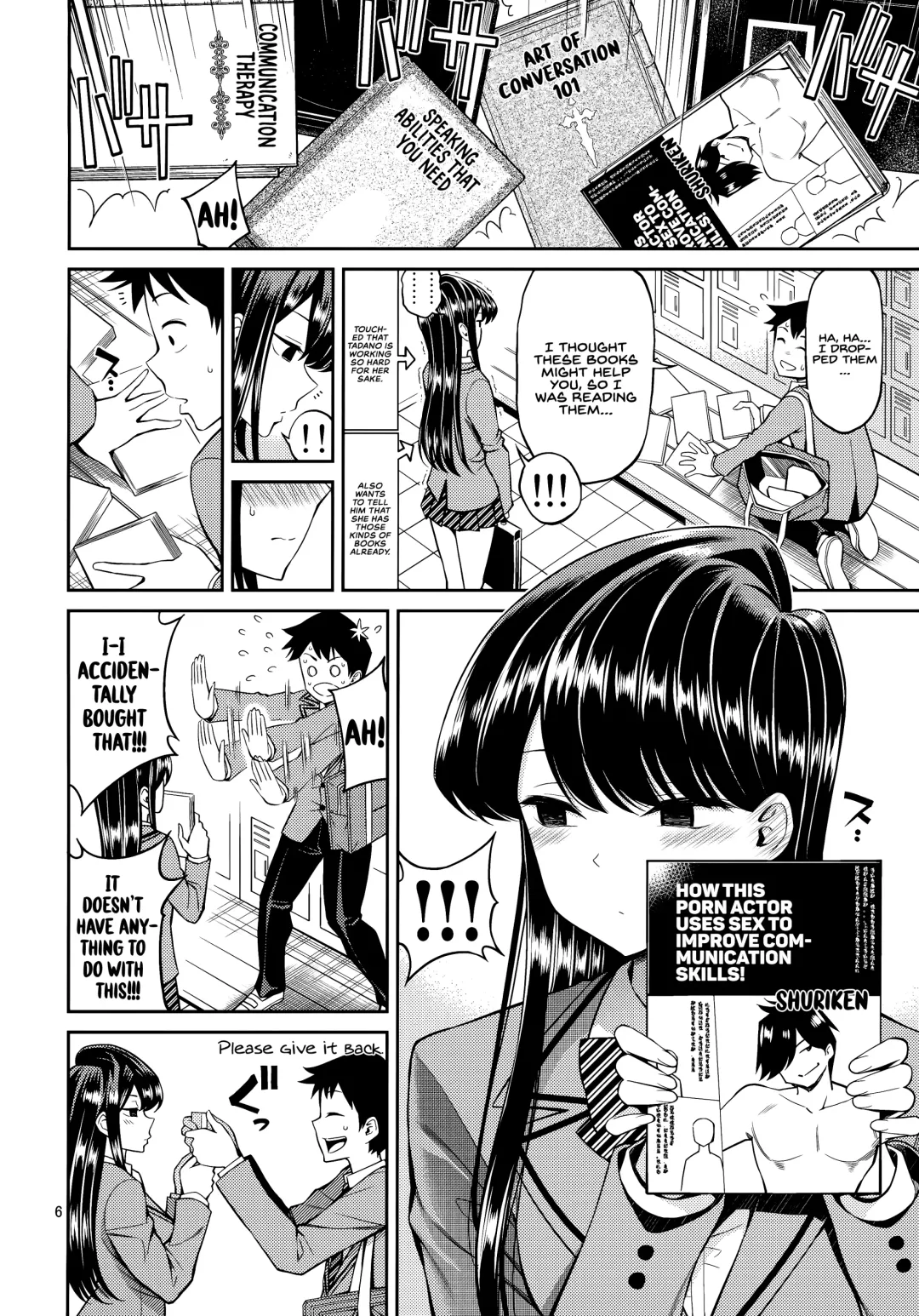 [Yahiro Pochi] Komi-san wa, Binkan desu. | Komi-san is sensitive. Fhentai - Page 5