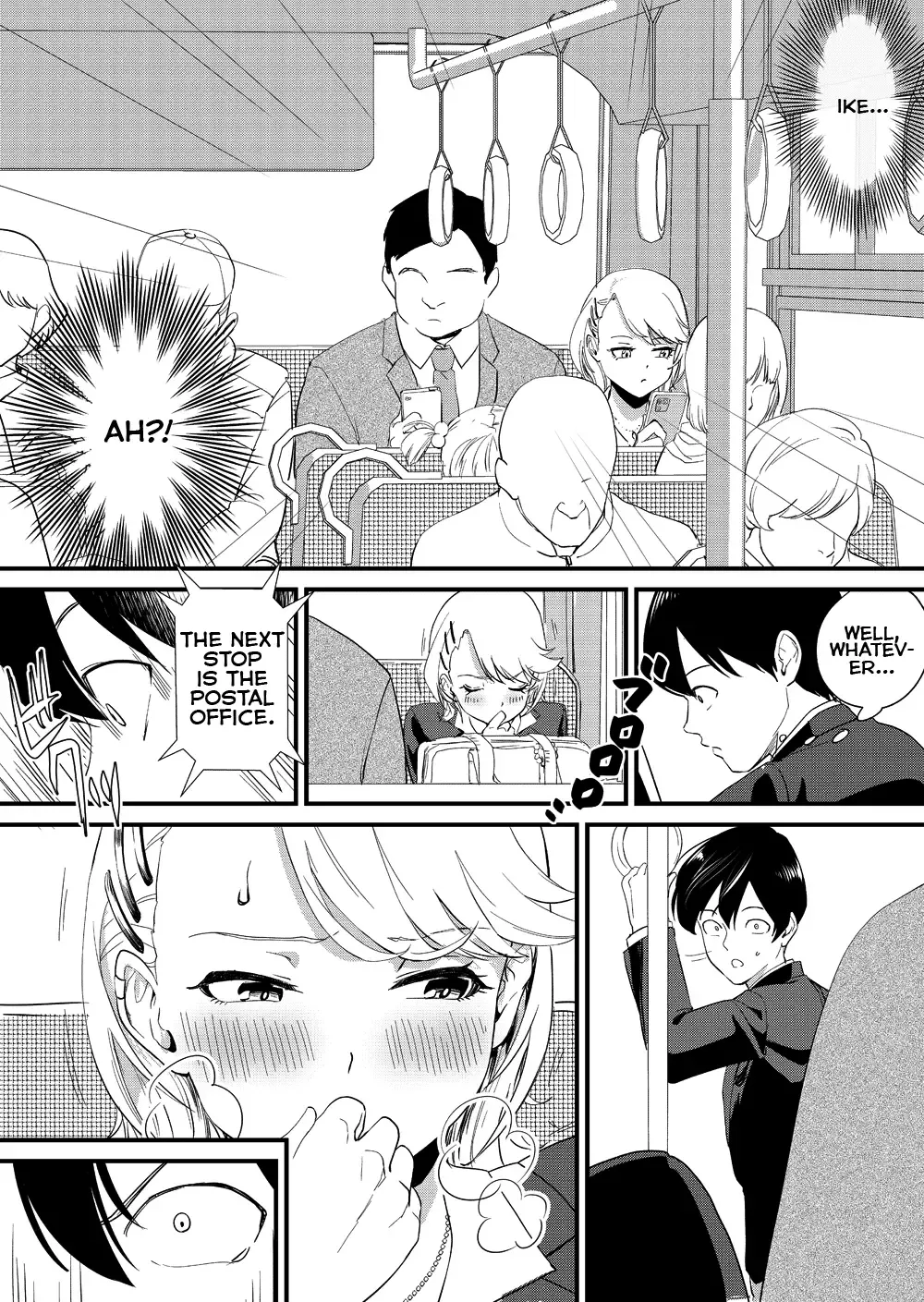 [Bon Ho] Galko wa Bus de Zecchouchuu | Gyaru Girl Climaxes on Bus Fhentai - Page 12