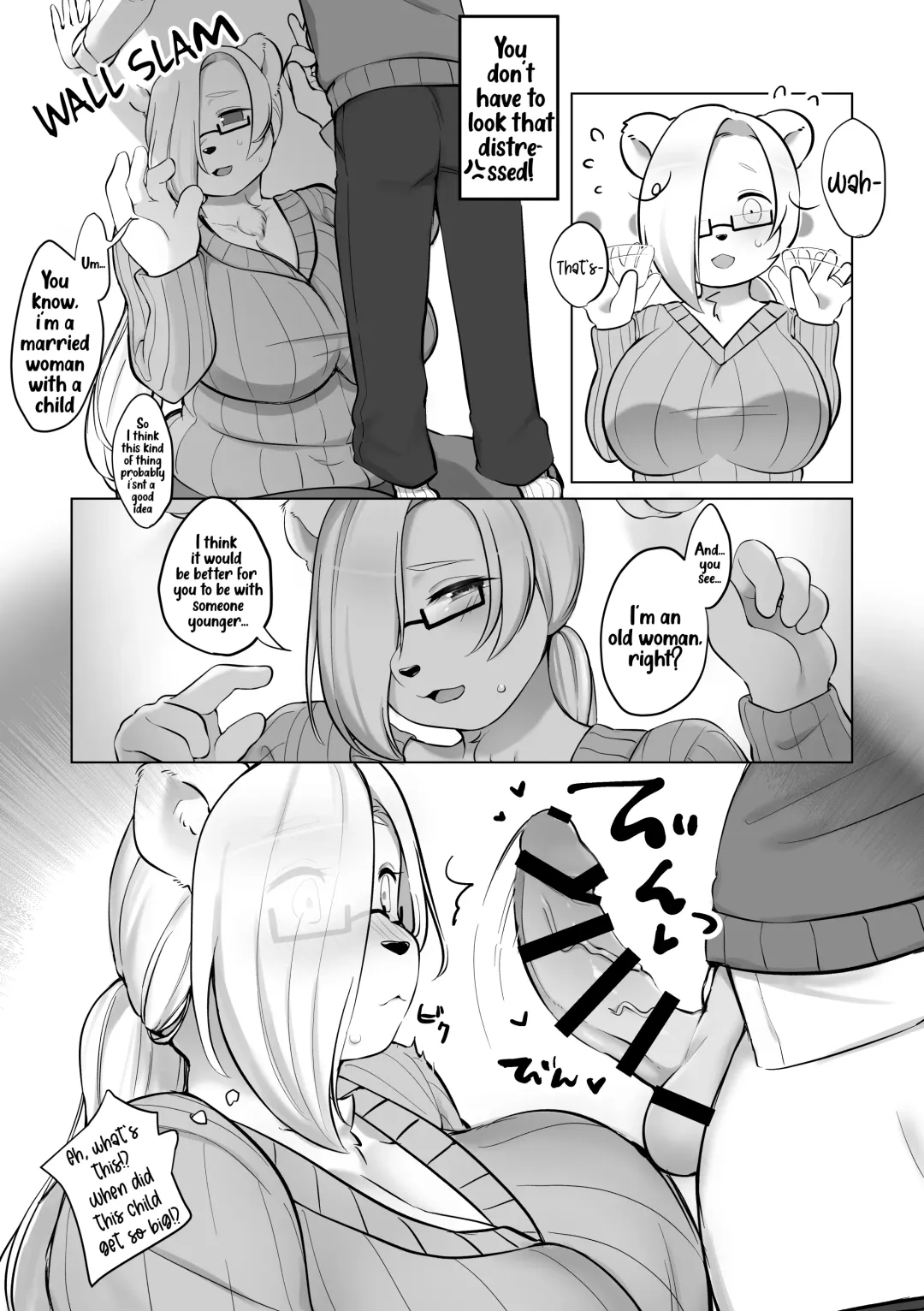 [Sakuragi Yomi] Otonari no Ookina Kuma-san Fhentai - Page 8