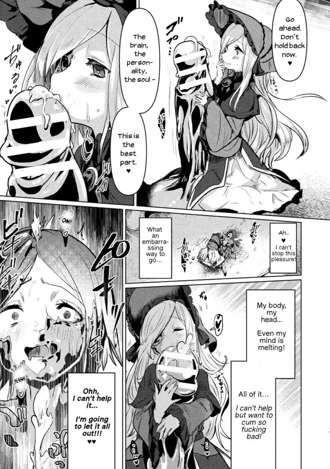 [Calpish] Onna Yuusha, Jintai Shasei ni Chiru | The Heroine Who Ejaculated Out Her Body Fhentai - Page 13