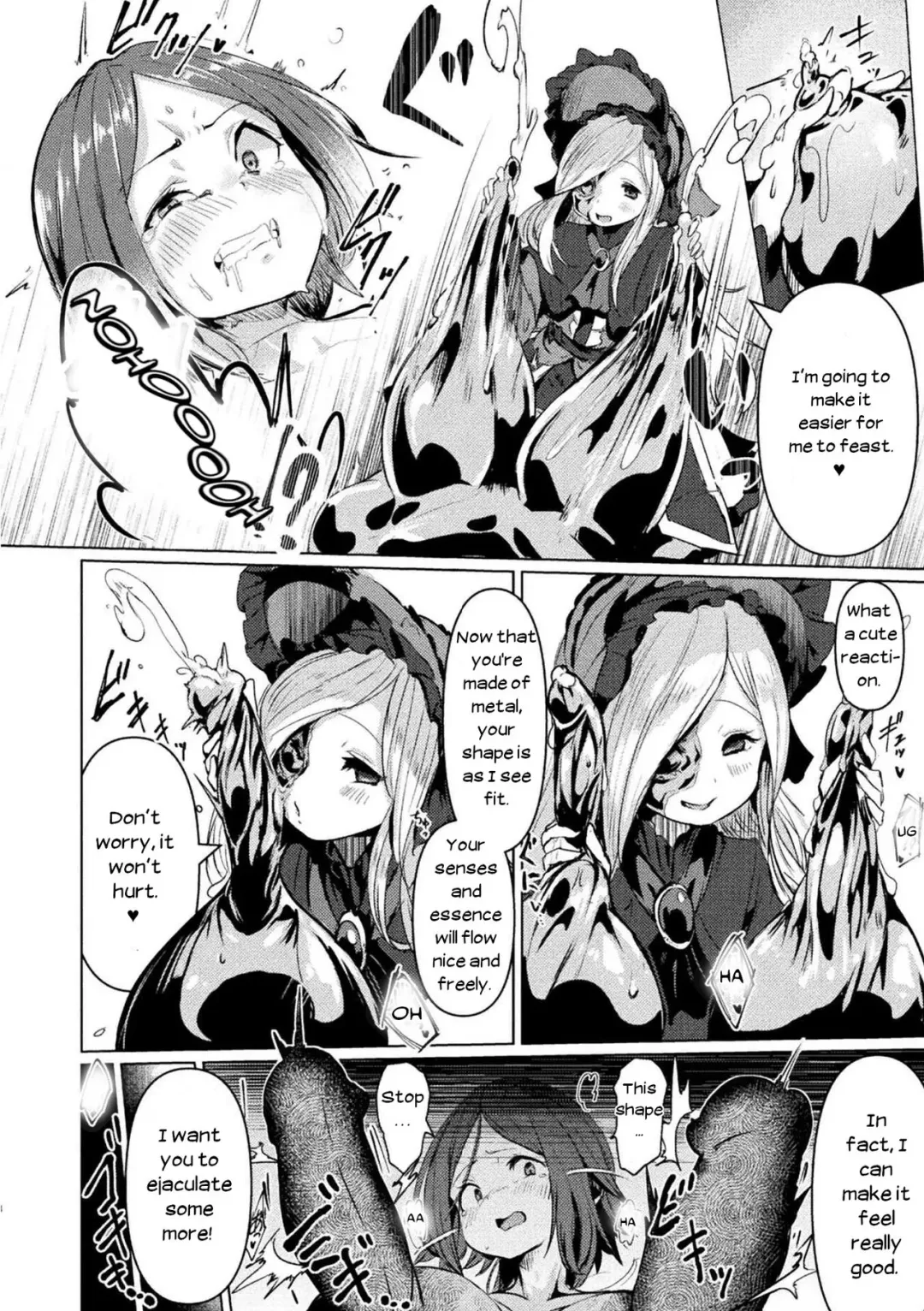 [Calpish] Onna Yuusha, Jintai Shasei ni Chiru | The Heroine Who Ejaculated Out Her Body Fhentai - Page 6