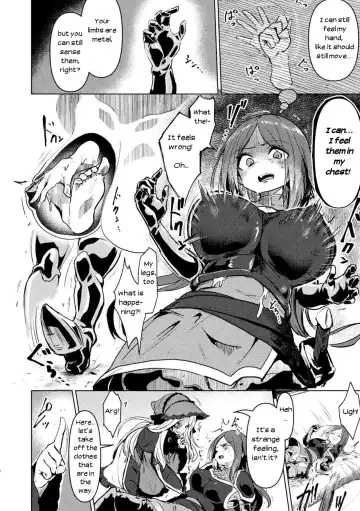 [Calpish] Onna Yuusha, Jintai Shasei ni Chiru | The Heroine Who Ejaculated Out Her Body Fhentai - Page 4