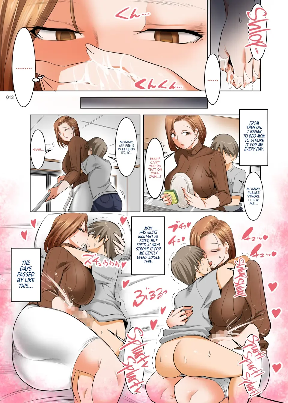 [Shuten Douji] Ottori Mama wa Musuko no Onedari ni Yowai | Gentle Stepmom Can't Refuse Her Son's Pleading Fhentai - Page 13