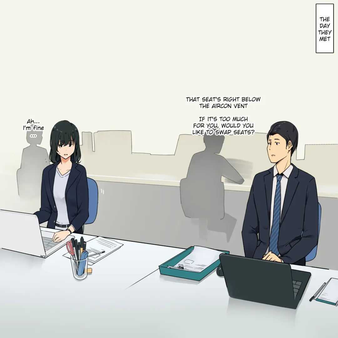 [Wakamatsu] Hitomishiri Douryou Joshi to Mitchaku Sex suru Ohanashi Fhentai - Page 1