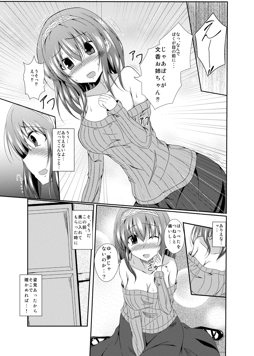[Naba] Fumika Onee-chan to Irekawacchau Hon Fhentai - Page 4