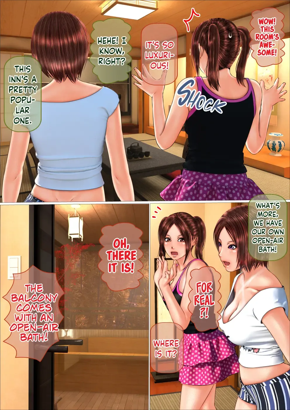 Gal na Imouto to Onsen Ryokan ni Tomattara Shojo Soushitsu Saseru Koto ni Natta Hanashi Fhentai - Page 4