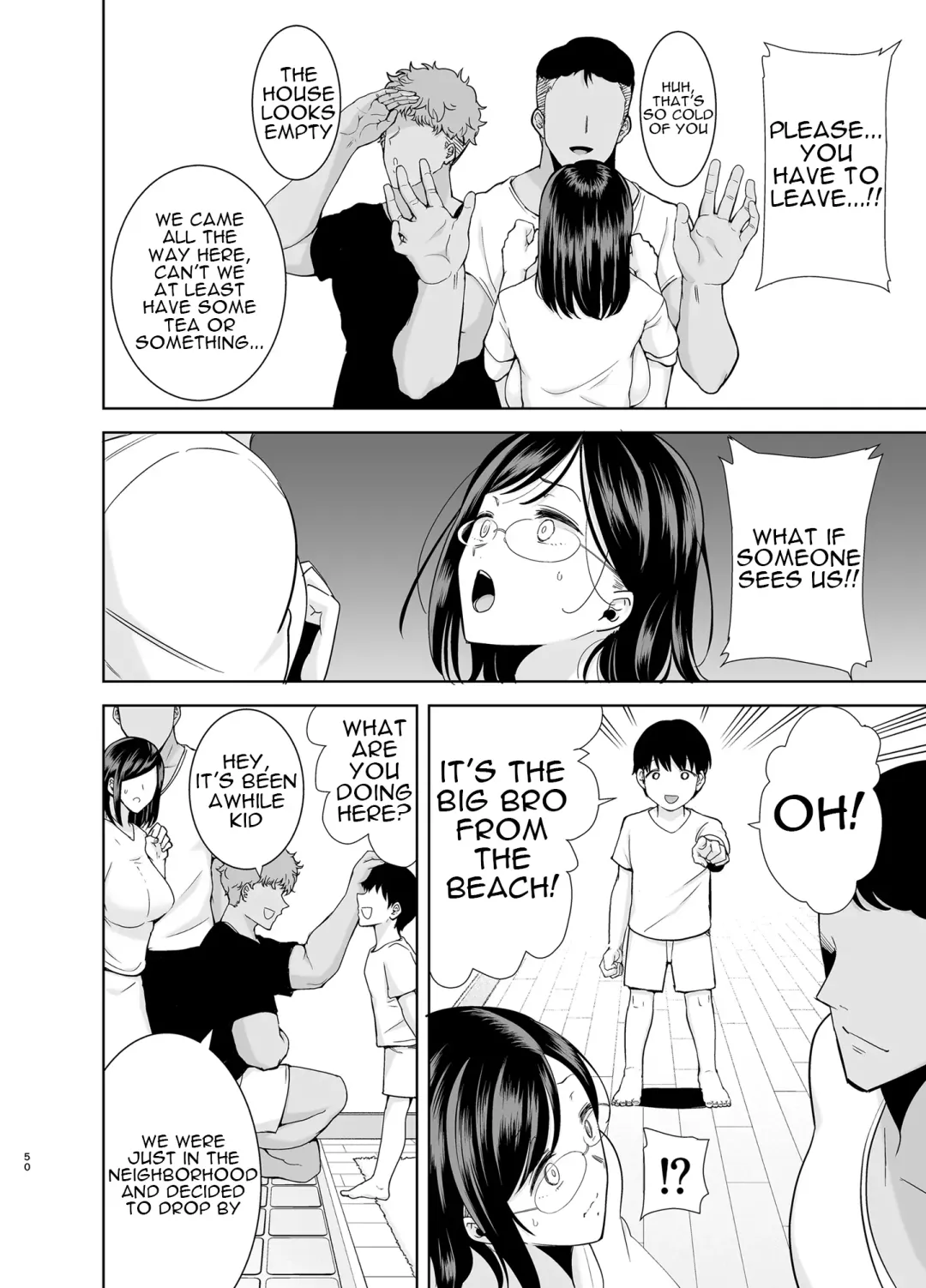 [Kurosu Gatari] Natsuzuma 2 ~Natsu, Ryokan, Nanpa Otoko-tachi ni Ochita Tsuma~ Fhentai - Page 49