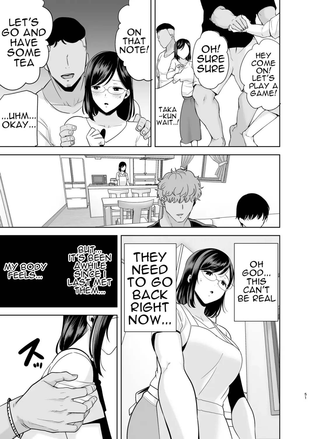 [Kurosu Gatari] Natsuzuma 2 ~Natsu, Ryokan, Nanpa Otoko-tachi ni Ochita Tsuma~ Fhentai - Page 50