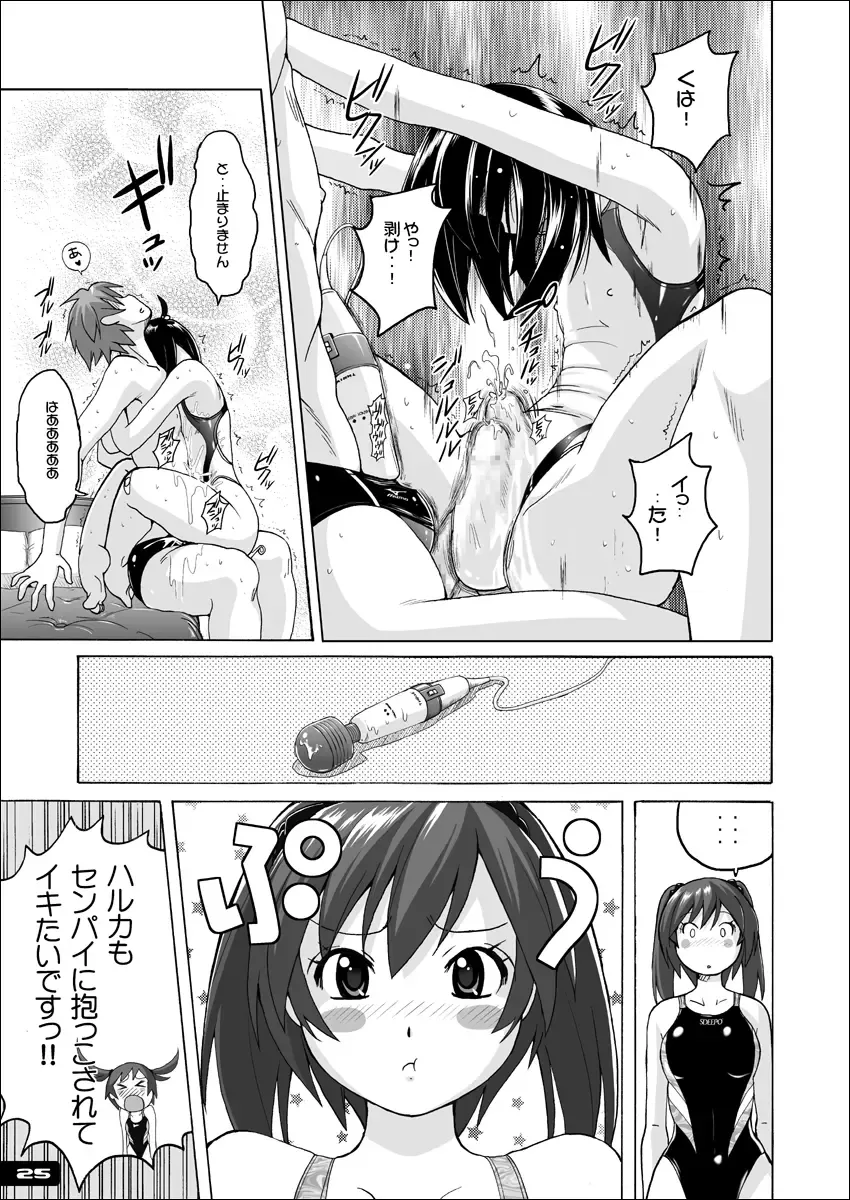 [Murasaki Nyaa] Pitapita Kyouei Mizugi  - for Competition swimsuit fetist & high cut bottoms fleaks  ex02 Fhentai - Page 24