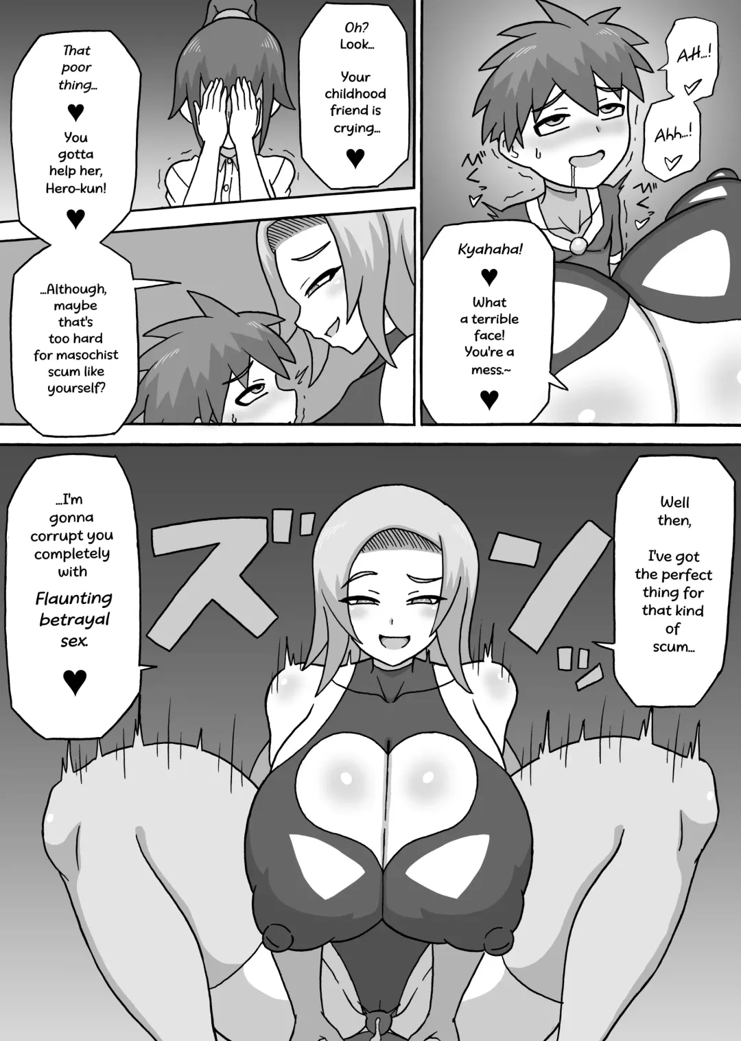 [Ratoo] Dosukebe Kaijin ~ Gyaku Netorare-hen~ | Lewd Fiend ~ Reverse NTR Edition~ Fhentai - Page 27