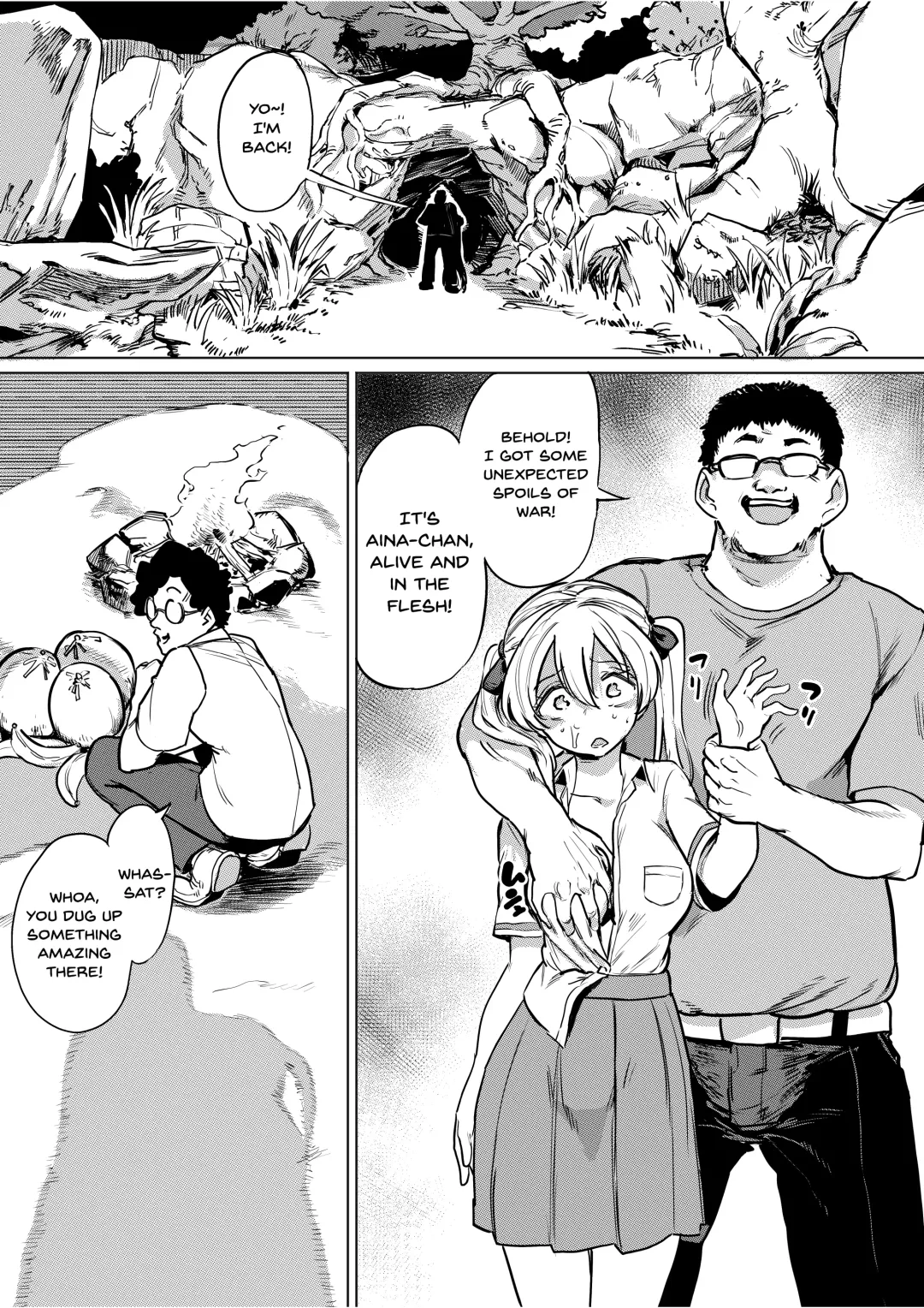 [Aomushi] Goblin x Joshikousei x Houkai Namaiki Gal Hen | Goblin x Schoolgirls x Collapse Cheeky Gal Edition Fhentai - Page 10