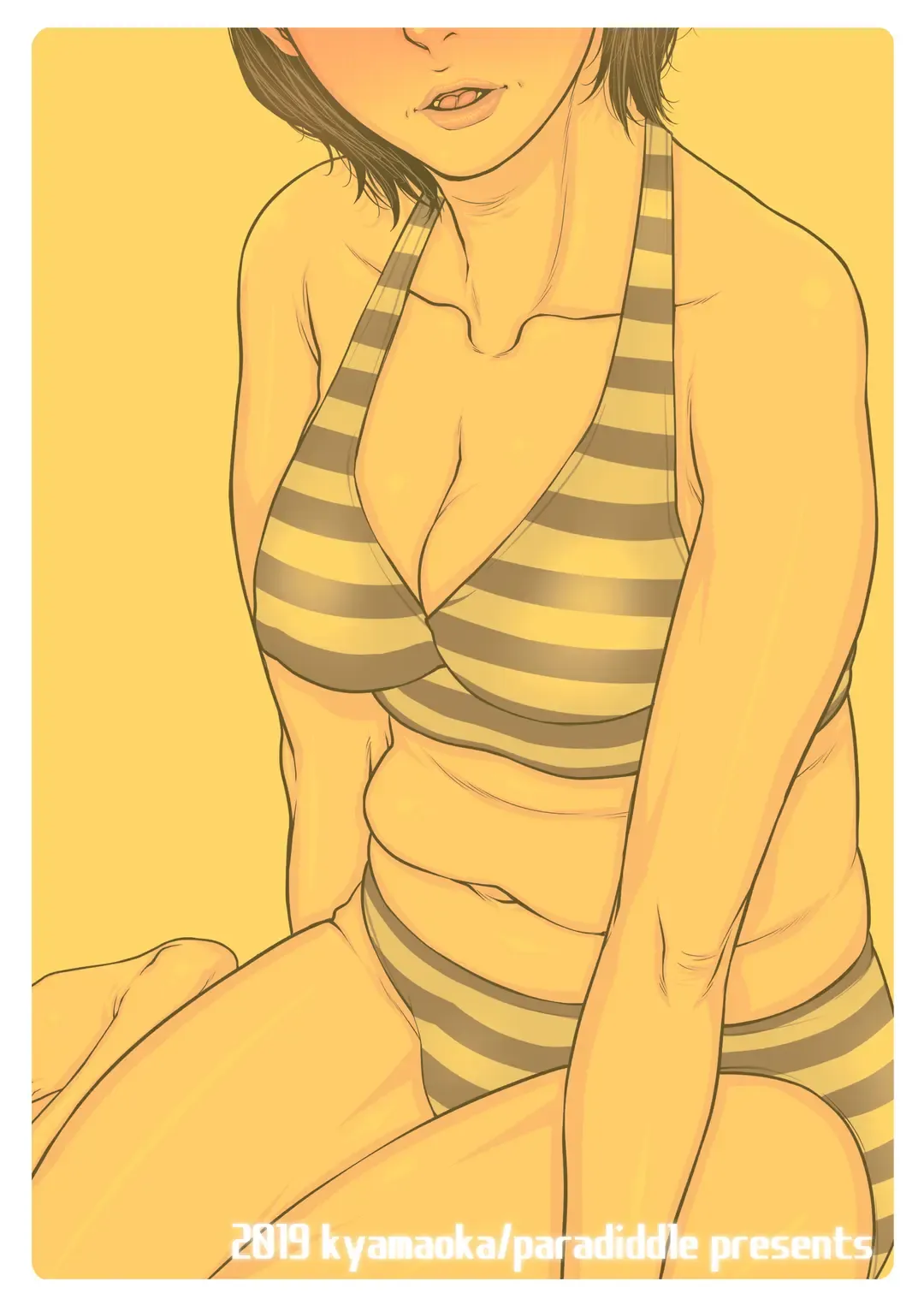 [Yamaoka Koutetsurou] Okaa-san no Netorare Beach | Mom's Cheating Beach Fhentai - Page 32