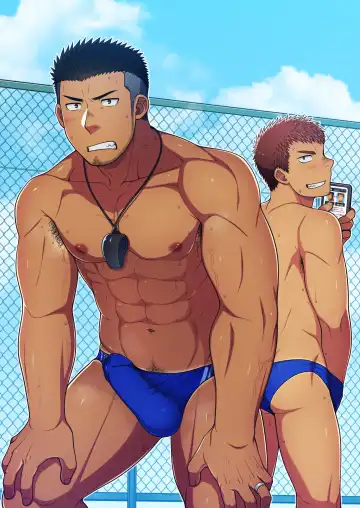 [Futase Hikaru] Seikan Link ~Kankaku Kyouyuu Appli de Suieibu no Coach to Ore no na Bubun o Tsunaide Shigeki Shite Mita. Fhentai - Page 37