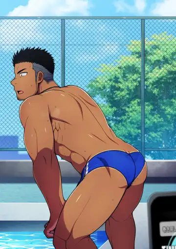 [Futase Hikaru] Seikan Link ~Kankaku Kyouyuu Appli de Suieibu no Coach to Ore no na Bubun o Tsunaide Shigeki Shite Mita. Fhentai - Page 64