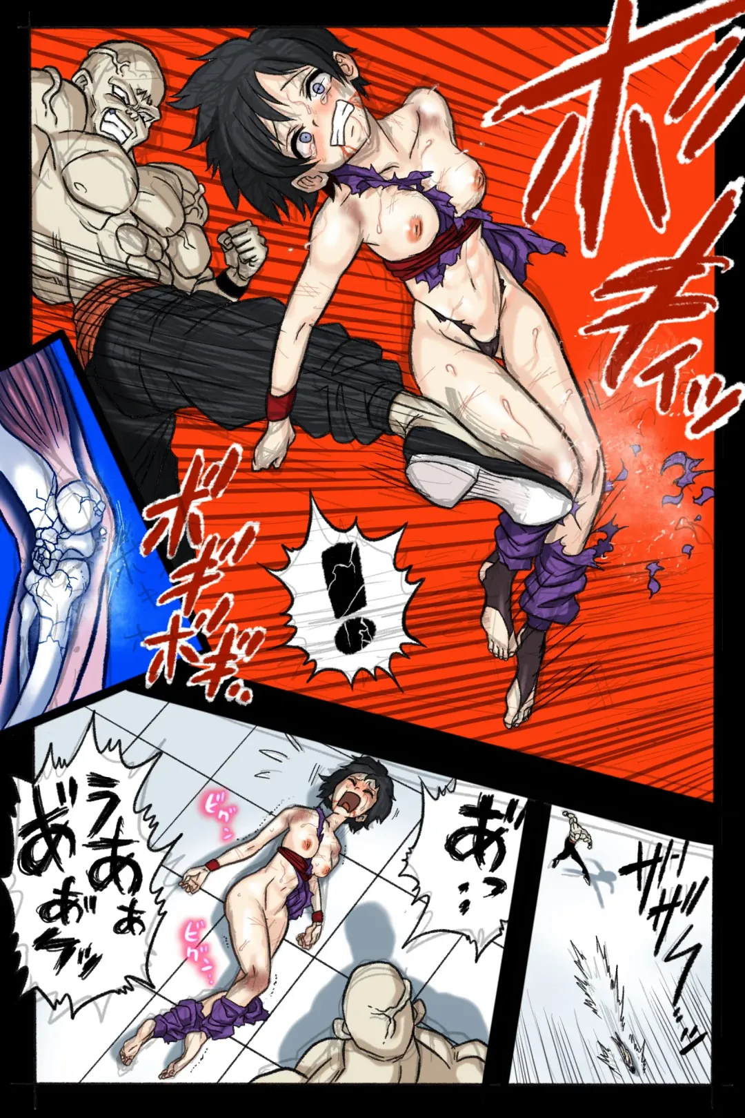 Ultimate Ryona Budokai! Videl x Big Dick Spopovich Fhentai - Page 38