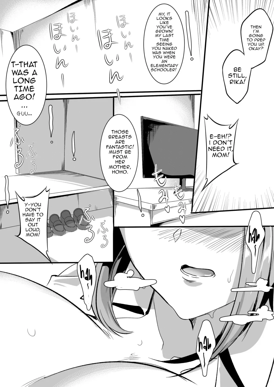 [Hukii] My Girlfriend Visit Goes Wrong H! ch.3 Fhentai - Page 10