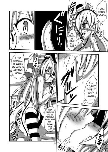 [Aikawa Ryou] Kuubo Wo-Kyuu-chan no Amatsukaze Yuri Dorei Choukyou ~Mekakushi Shimakaze Choukyou Hen~ | Standard Carrier Wo-Class's Amatsukaze Yuri Slave Training ~Blindfolded Shimakaze Training~ Fhentai - Page 11