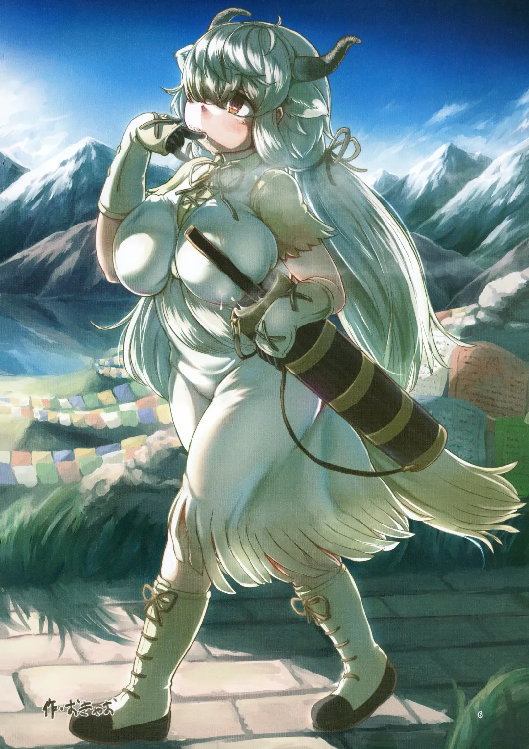 [Hatori - Milli - Waranka] Yak no Butter cha Goudou Fhentai - Page 6