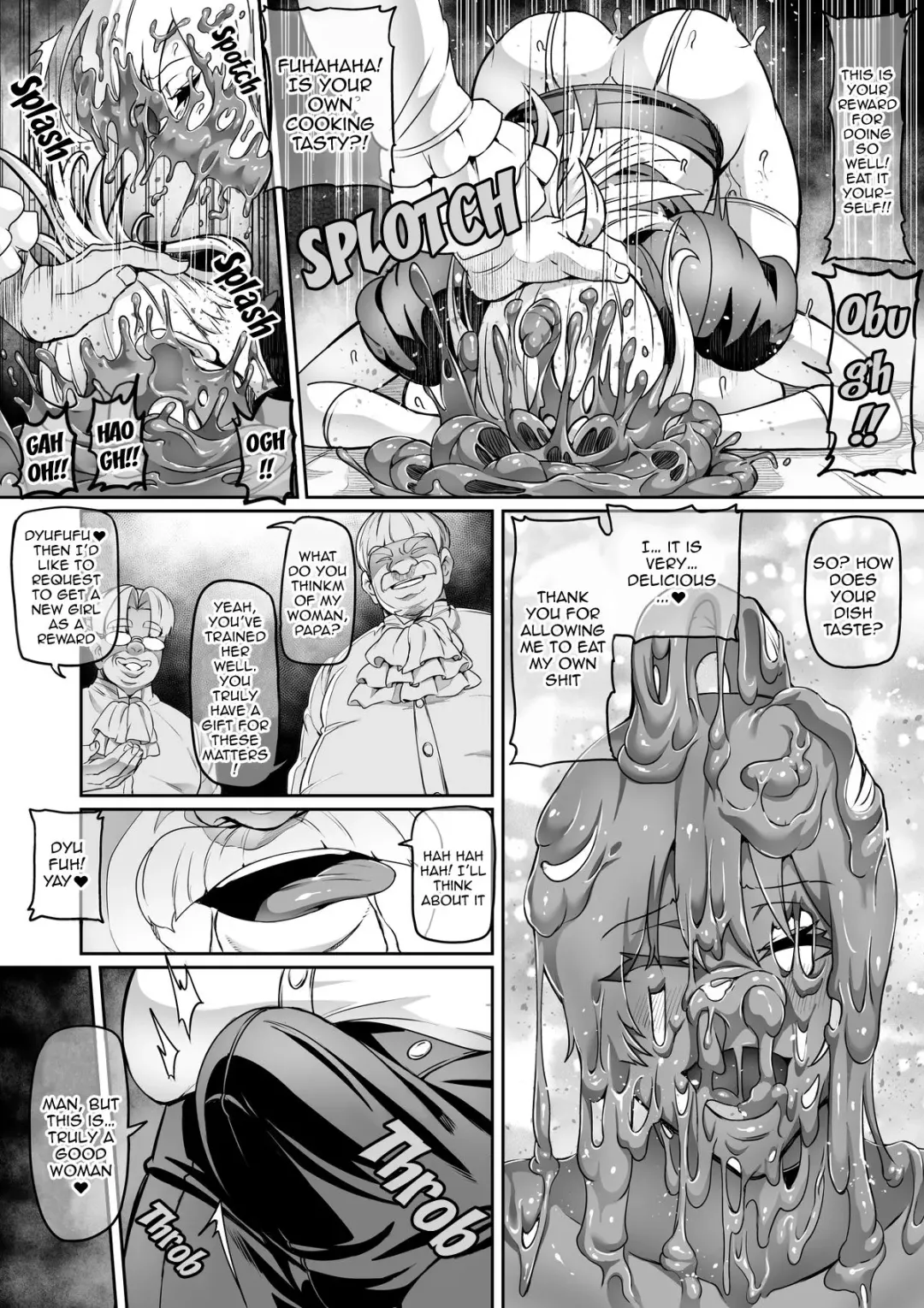 [Hatoba Akane] Touma Senki Cecilia IF Lunaria to Hentai Ouzoku no Wana ~Dappi Haizen Hen~ | Demon Slaying Battle Princess Cecilia IF Lunaria and the Trap of the Perverted Royal Family ~Feces Serving Edition~ Fhentai - Page 5