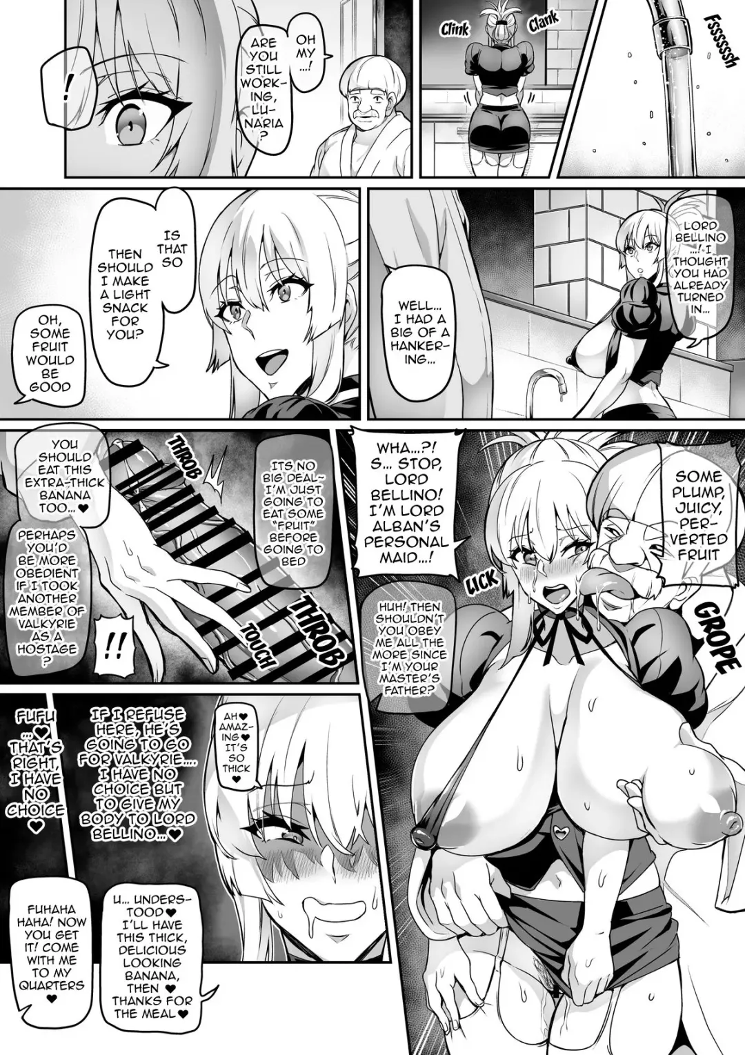 [Hatoba Akane] Touma Senki Cecilia IF Lunaria to Hentai Ouzoku no Wana ~Dappi Haizen Hen~ | Demon Slaying Battle Princess Cecilia IF Lunaria and the Trap of the Perverted Royal Family ~Feces Serving Edition~ Fhentai - Page 7