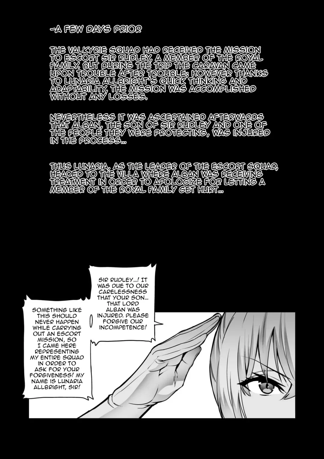 [Hatoba Akane] Touma Senki Cecilia IF Lunaria to Hentai Ouzoku no Wana ~Songen Houki Hen~ | Demon Slaying Battle Princess Cecilia IF Lunaria and the Trap of the Perverted Royal Family ~Throwing Away Dignity Edition~ Fhentai - Page 2